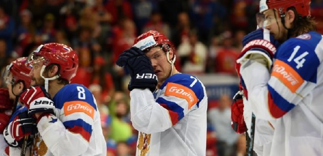 Хоккей: сборную России оштрафуют за демарш на чемпионате мира - Фото