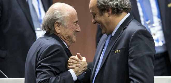 Блаттер - главе УЕФА: Я всех прощаю, но ничего не забуду - Фото