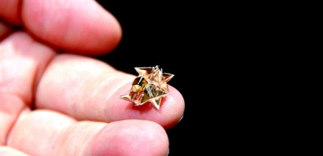 Создан миниатюрный оригами-робот полного жизненного цикла - Фото