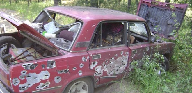Подробности гибели мирных жителей при обстреле авто на Луганщине - Фото