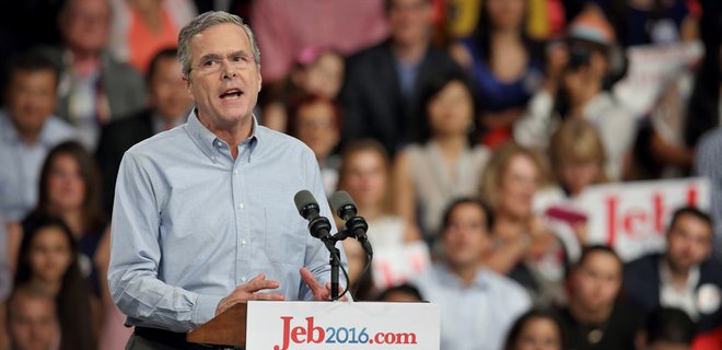 Джеб Буш выдвинул свою кандидатуру на выборах президента США - Фото