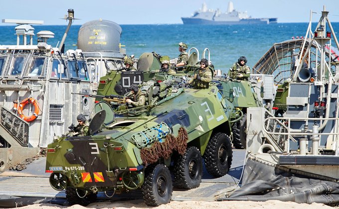 Военные учения НАТО: фоторепортаж с Балтийского побережья
