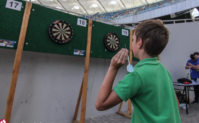 В Киеве состоялся спортивный турнир для детей из зоны АТО