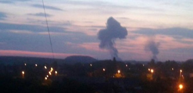 В Донецке произошел мощный взрыв - Фото
