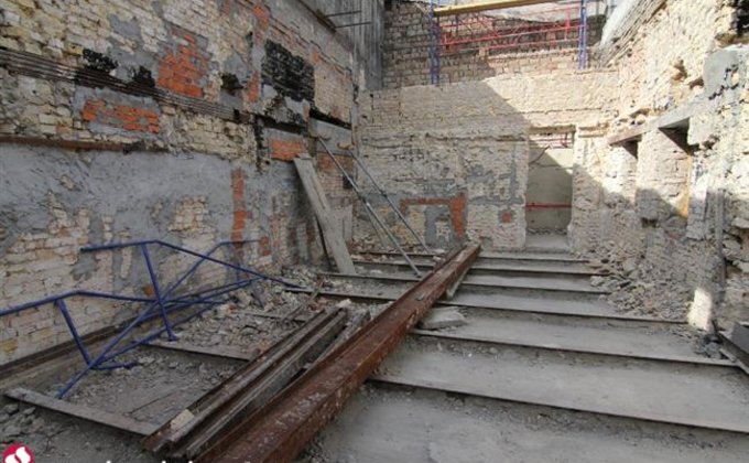 Кинотеатр "Жовтень" после пожара: как идет реконструкция