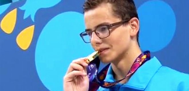 Европейские игры: 16-летний украинский пловец - чемпион турнира - Фото