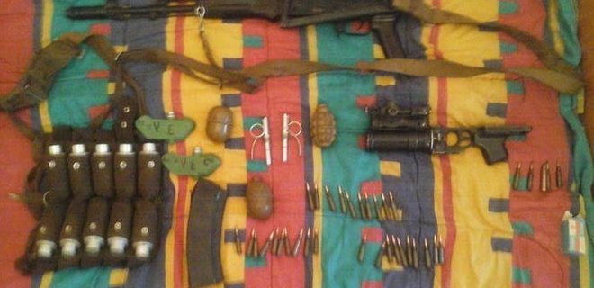В Черниговской области СБУ изъяла оружие, завезенное из зоны АТО - Фото