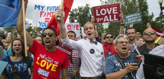 В США легализованы однополые браки - Фото