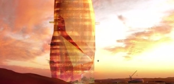 В Сахаре хотят построить небоскреб - вертикальный город - Фото