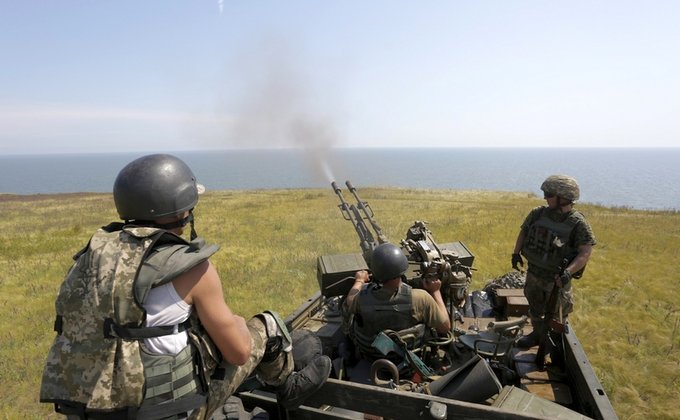 Украинские зенитчики отработали уничтожение БПЛА противника: фото