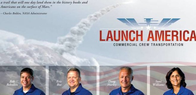 NASA выбрало астронавтов для испытаний частных космических суднов - Фото