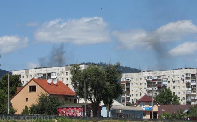Перестрелка в Мукачево: фото и видео с места происшествия
