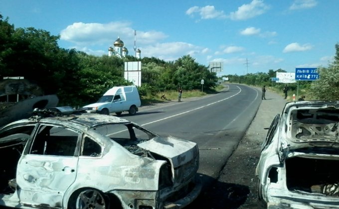Перестрелка в Мукачево: новые фото последствий конфликта