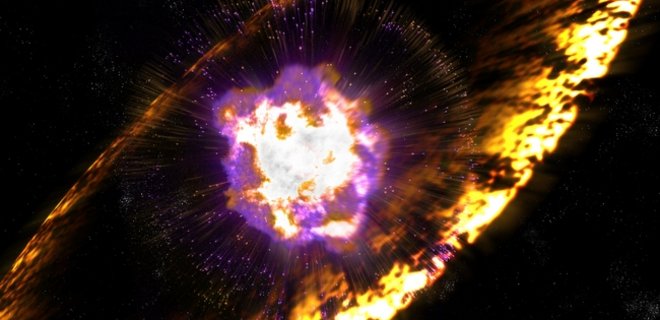 Астрономы заметили взрыв рекордной гиперновой звезды - Фото