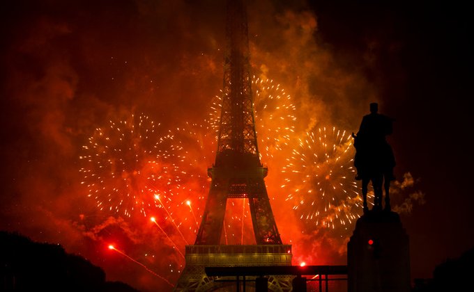 Во Франции отпраздновали День взятия Бастилии