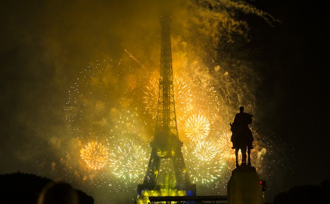 Во Франции отпраздновали День взятия Бастилии