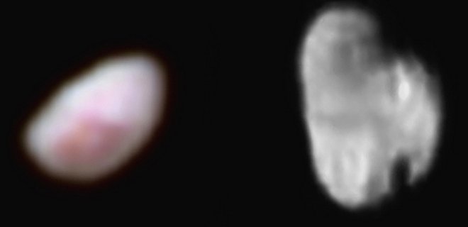 На спутнике Плутона обнаружено красное пятно неизвестной природы - Фото