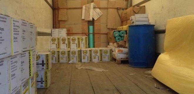 СБУ блокировала поставку товаров на оккупированный Донбасс: фото - Фото