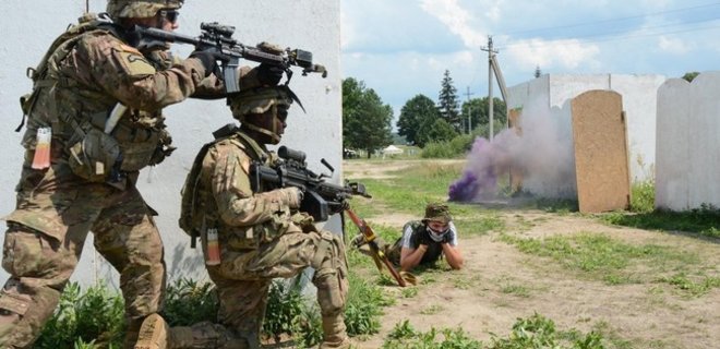 Американские десантники удивляются опыту бойцов АТО - СМИ - Фото