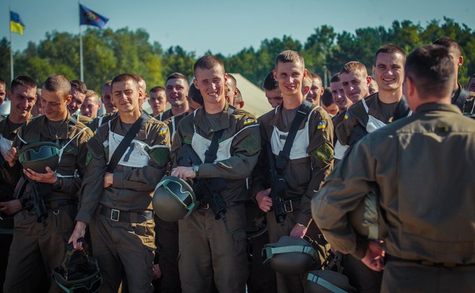 В Киеве прошла репетиция военного парада ко Дню Независимости