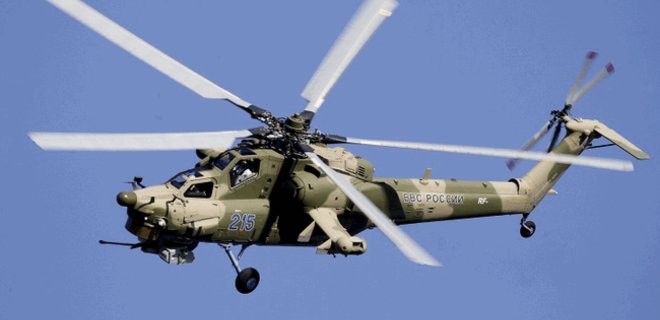 В России разбился боевой вертолет 