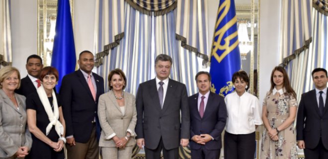 Порошенко встретился с делегацией Конгресса США в Украине - Фото
