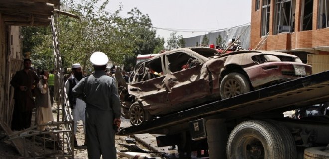 В Кабуле взорвался начиненный взрывчаткой автомобиль - Фото