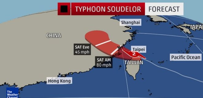 Тайвань накрыл мощный тайфун: есть погибшие - Фото