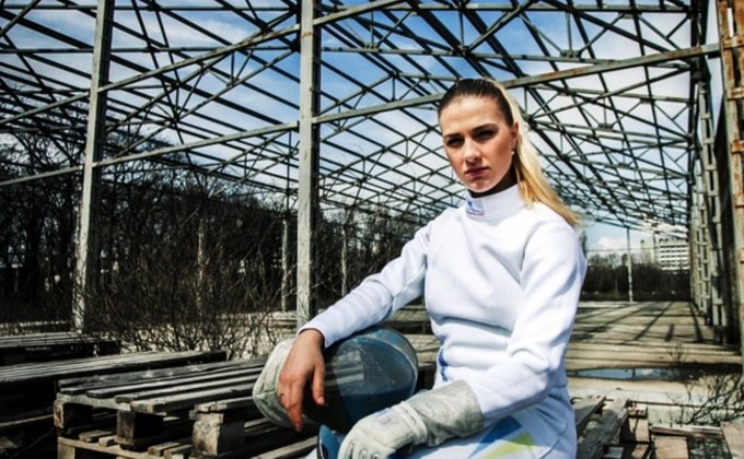 Фотосессия в руинах: украинские атлеты снялись в поддержку спорта