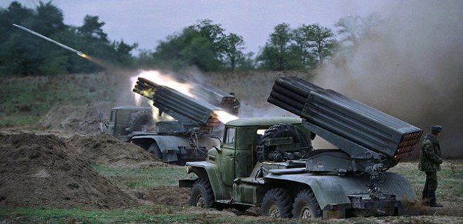 Боевики сообщили ОБСЕ, что доставили в Донецк 11 Градов - Фото