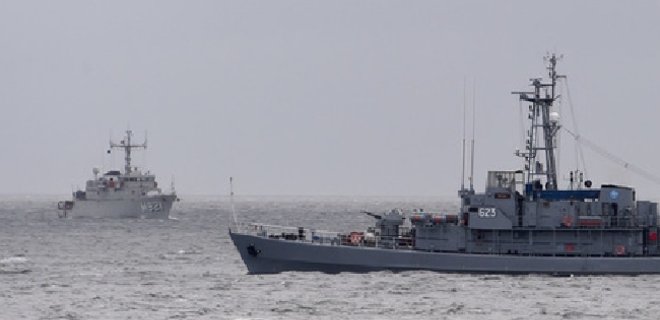 У берегов Латвии вновь обнаружили корабли ВМС России - Фото