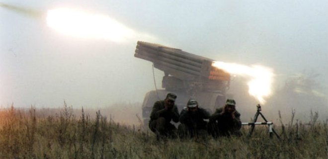 В Луганской области боевики обстреляли позиции сил АТО из Градов - Фото