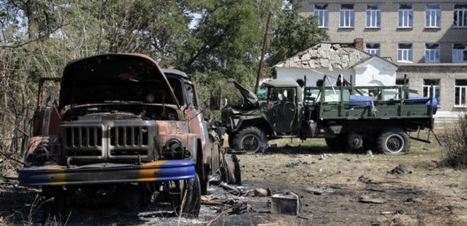 Потери ВСУ в Иловайске могут достигать тысячи бойцов - Сенченко - Фото