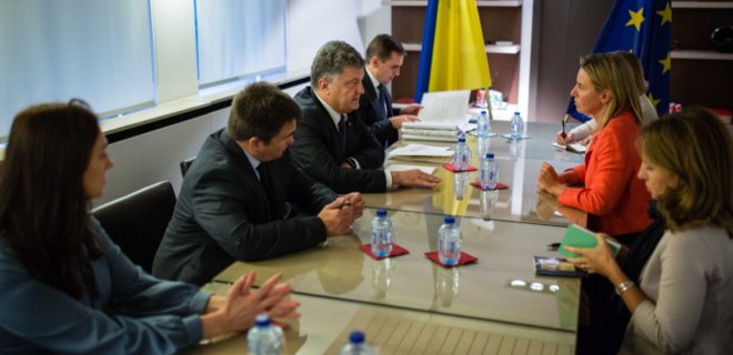 Могерини: Евросоюз сохраняет единство в поддержке Украины - Фото