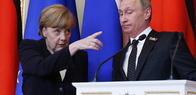 Мы не хотим выбирать между Украиной и Россией - Меркель - Фото