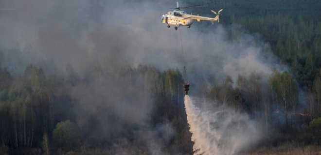 Вслед за Киевом дым от пожаров затянул Житомир и Черкассы - Фото