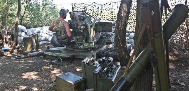 В Счастье боевики обстреляли позиции сил АТО из гранатометов - Фото