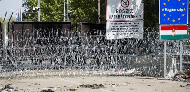 Венгрия возводит забор от беженцев также и на границе с Хорватией - Фото