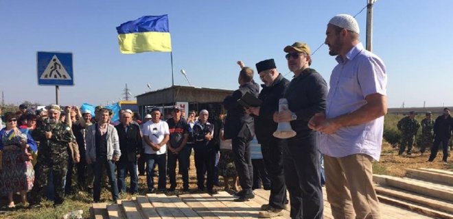 На админгранице началось блокирование оккупированного Крыма - Фото