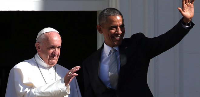 Обама: Папа Римский Франциск служит примером морального лидерства - Фото