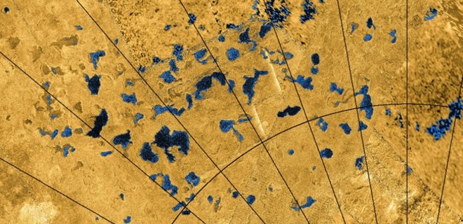 Ученые объяснили природу озер на спутнике Сатурна - Титане - Фото