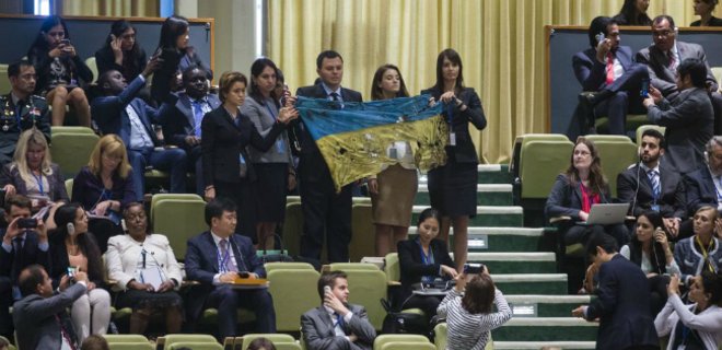 Путину напомнили о преступлениях в Украине прямо на заседании ООН - Фото