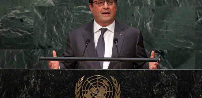 Олланд: Необходимо ограничить применение права вето в Совбезе ООН - Фото