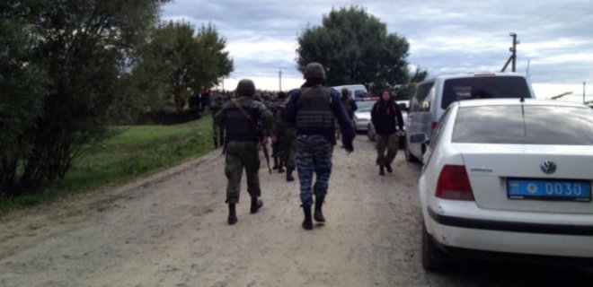 Янтарные разборки на Волыни: милиция задержала 200 человек - Фото