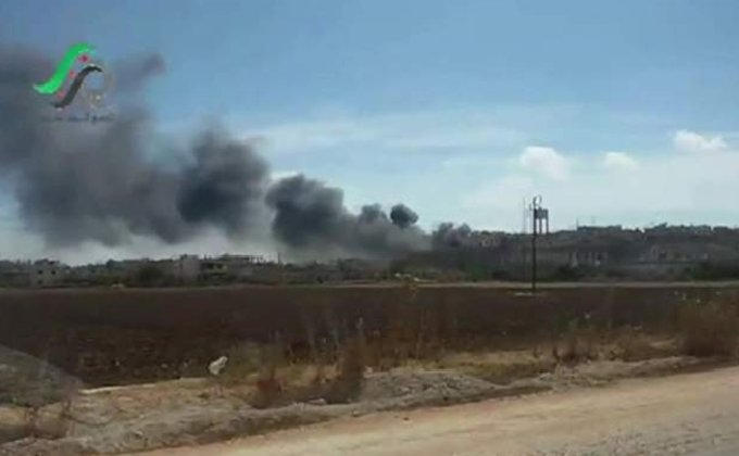 Последствия бомбардировок сирийского города Телль-Биса: фото