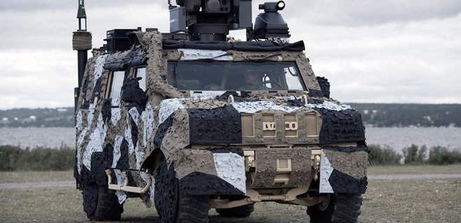 В Швеции создали новый камуфляж для военной техники - Фото