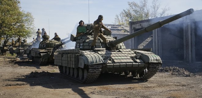 ОБСЕ: Боевики ЛНР начали отвод танков от линии разграничения - Фото