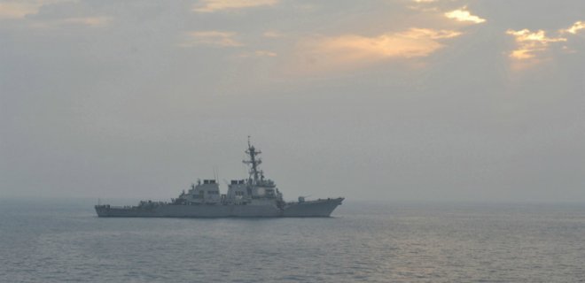 Американский эсминец USS Porter войдет в Черное море - Фото