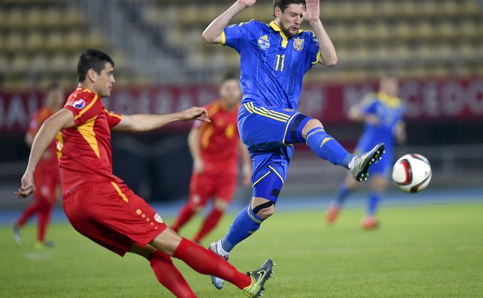 Евро-2016: как сборная Украины обыграла команду Македонии
