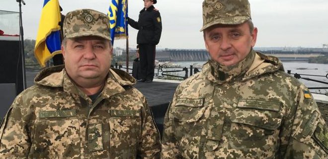 Муженко и Полторак получили звания генералов армии - Фото